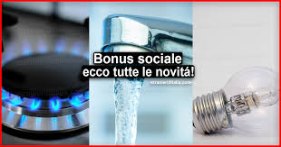 Bonus Sociale Luce Acqua Gas